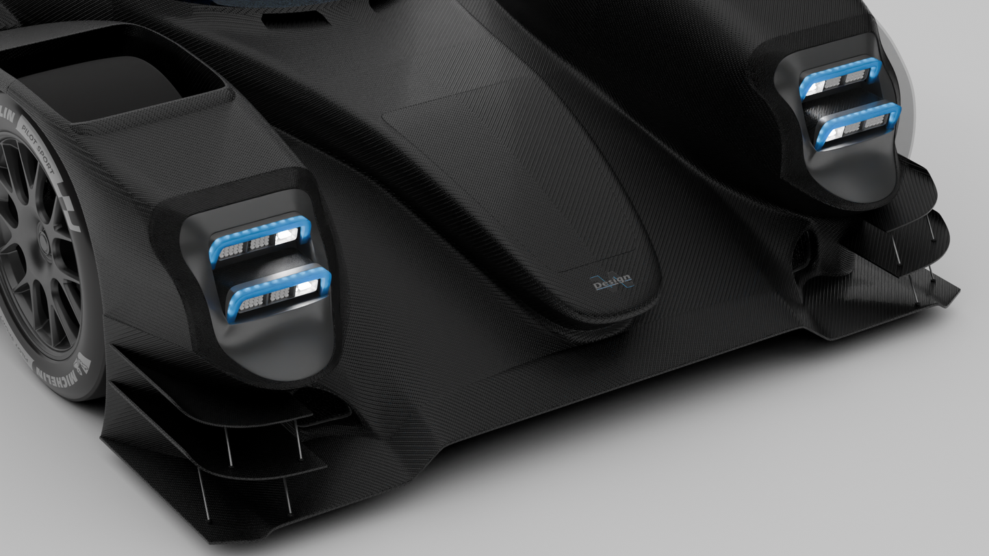 Carbon Fiber Blender Texture