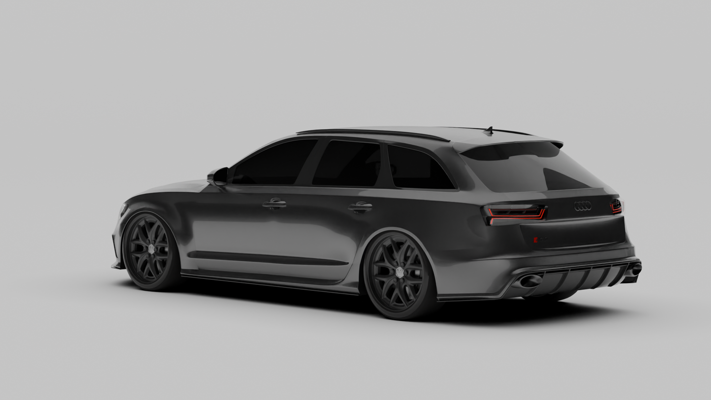 RS6-VA Avant Blender Model