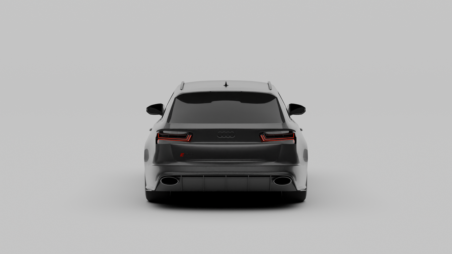 RS6-VA Avant Blender Model
