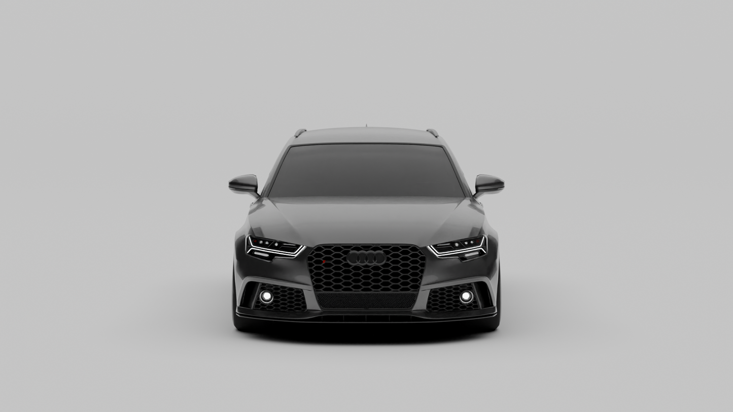 RS6-VA Avant Blender Model