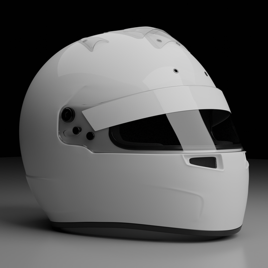 RS7 Kart Helmet Blender Model