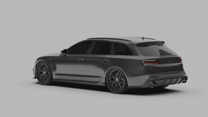RS6-VA Avant Blender Model